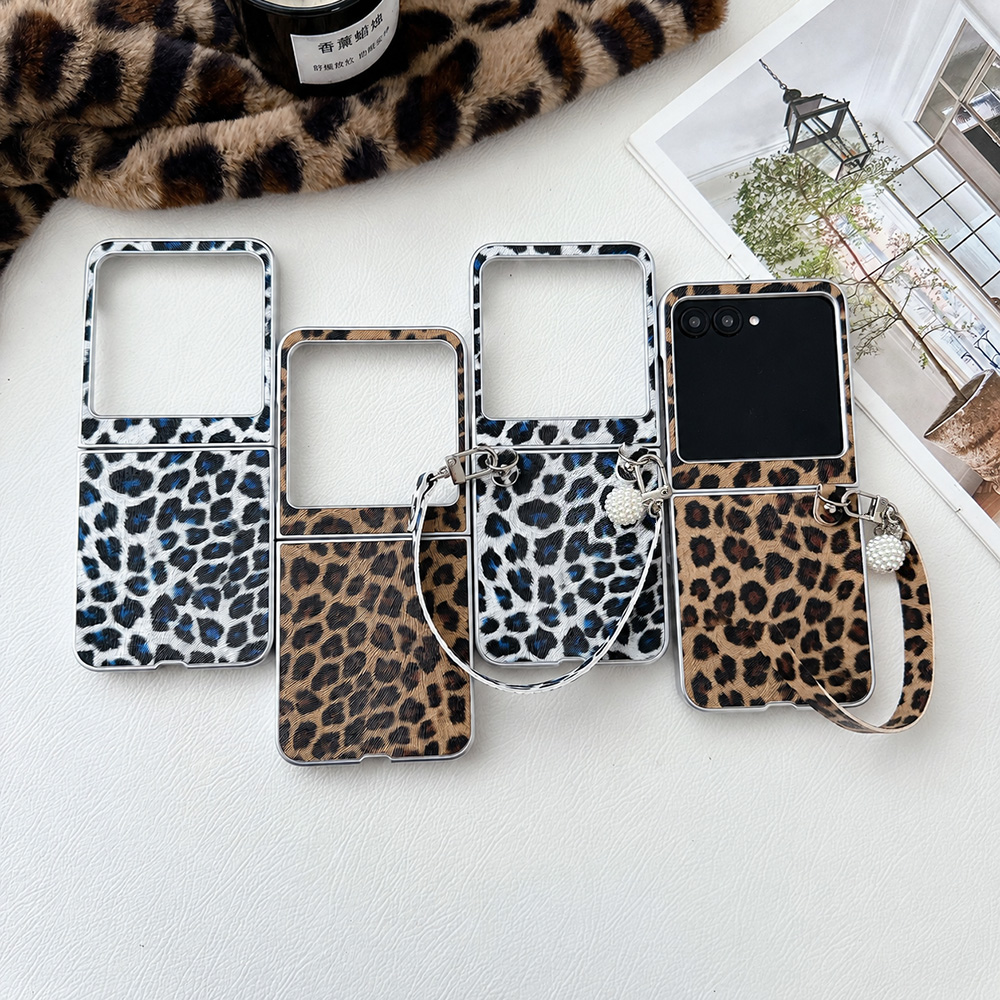 Phone Accessories And Cases - حافظة هاتف قابلة للطي بطبعة جلد