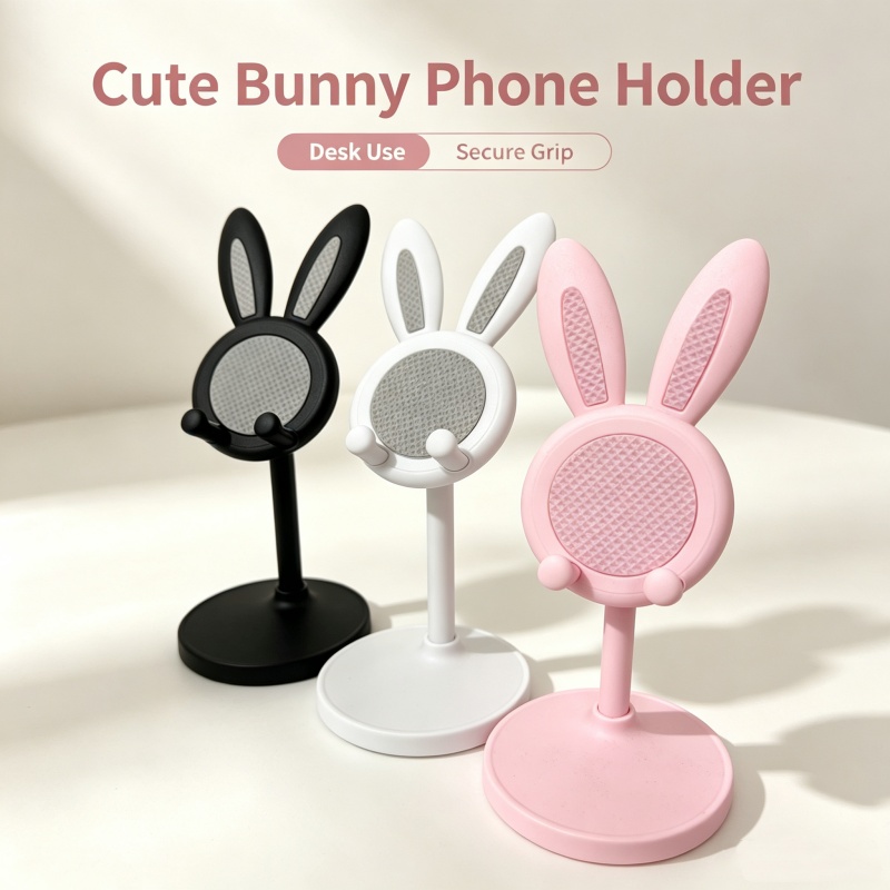 Desk Phone Stand - حامل هاتف على شكل أرنب لطيف