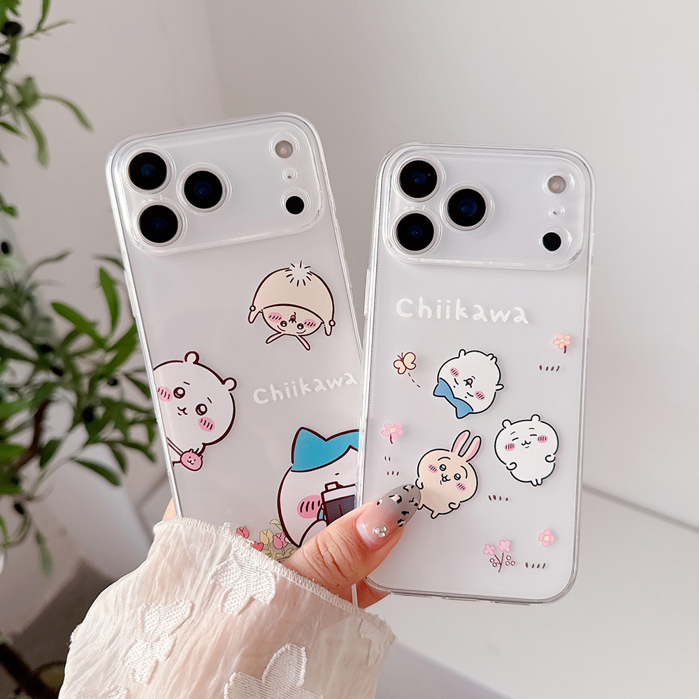 Phone Accessories Japan - غطاء هاتف شفاف بتصميم كرتوني ياباني