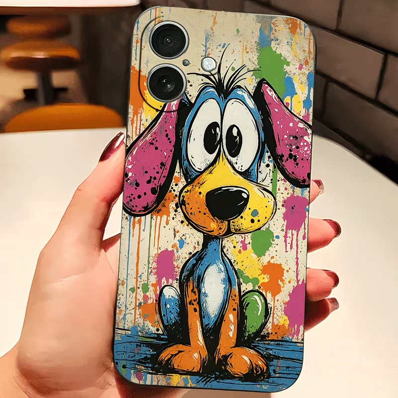 Xo Phone Accessories - جرافيتي كولورد بابي غطاء هاتف من