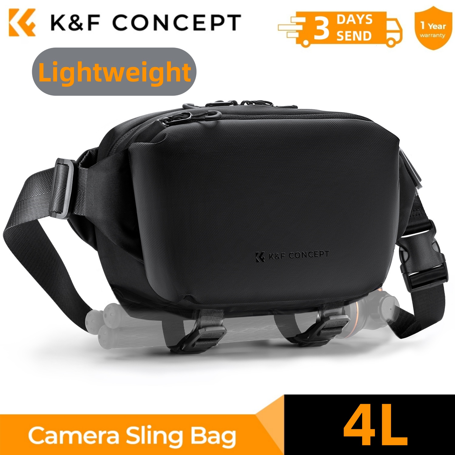 Phone Accessories For Photography - حقيبة كاميرا K&F CONCEPT 4L خفيفة