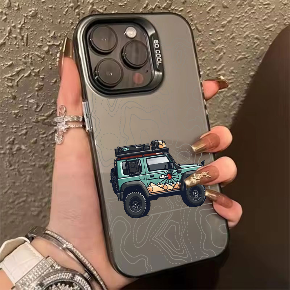 Xo Phone Accessories - جراب هاتف بتصميم سيارة بسيط لهواتف