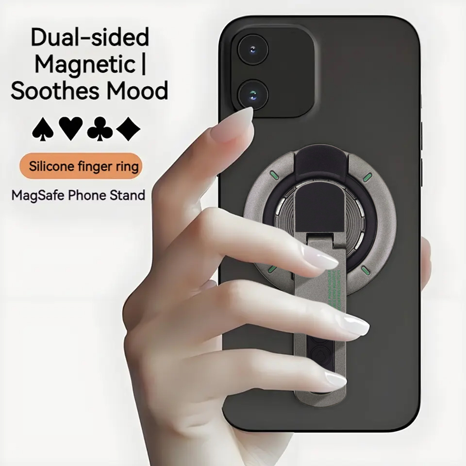 Desk Phone Stand - حامل هاتف مغناطيسي مزدوج الجوانب لأجهزة