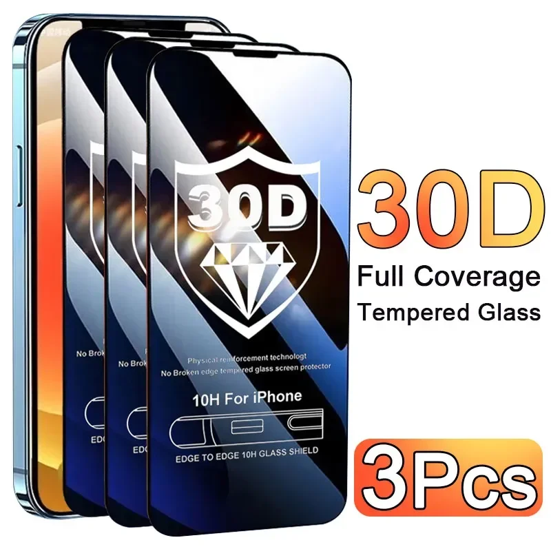Phone Accessories And Cases - 3 قطعة حامي الزجاج جراب هاتف