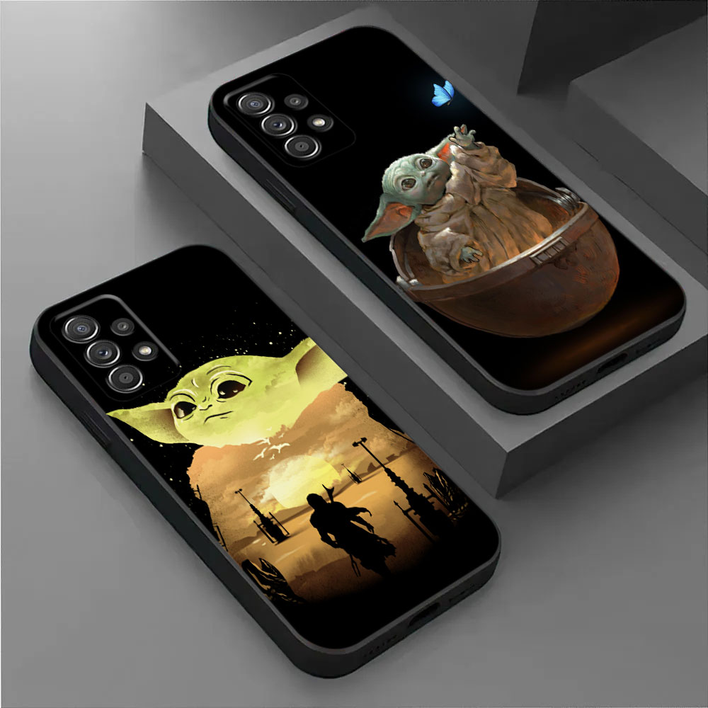 Samsung Galaxy A55 - غطاء هاتف لطيف بتصميم بيبي يودا