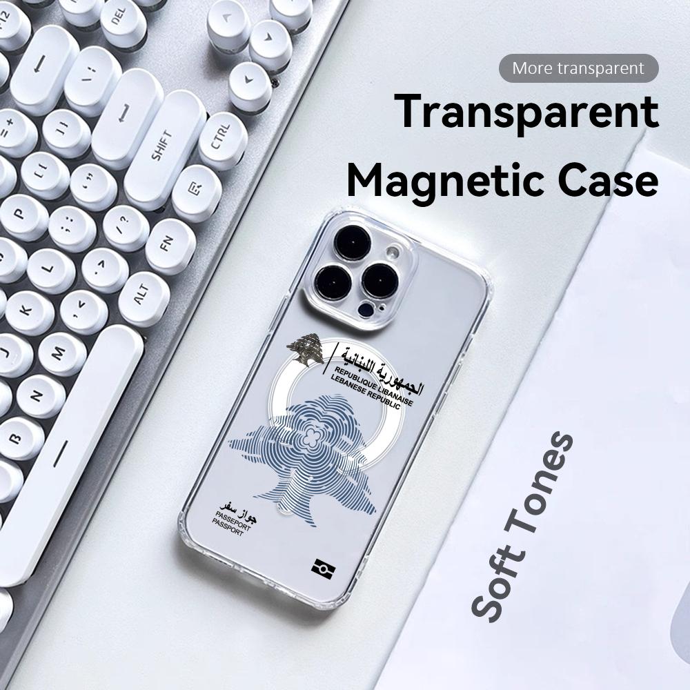 Phone Accessories Lebanon - جراب هاتف بتصميم جواز سفر لبنان