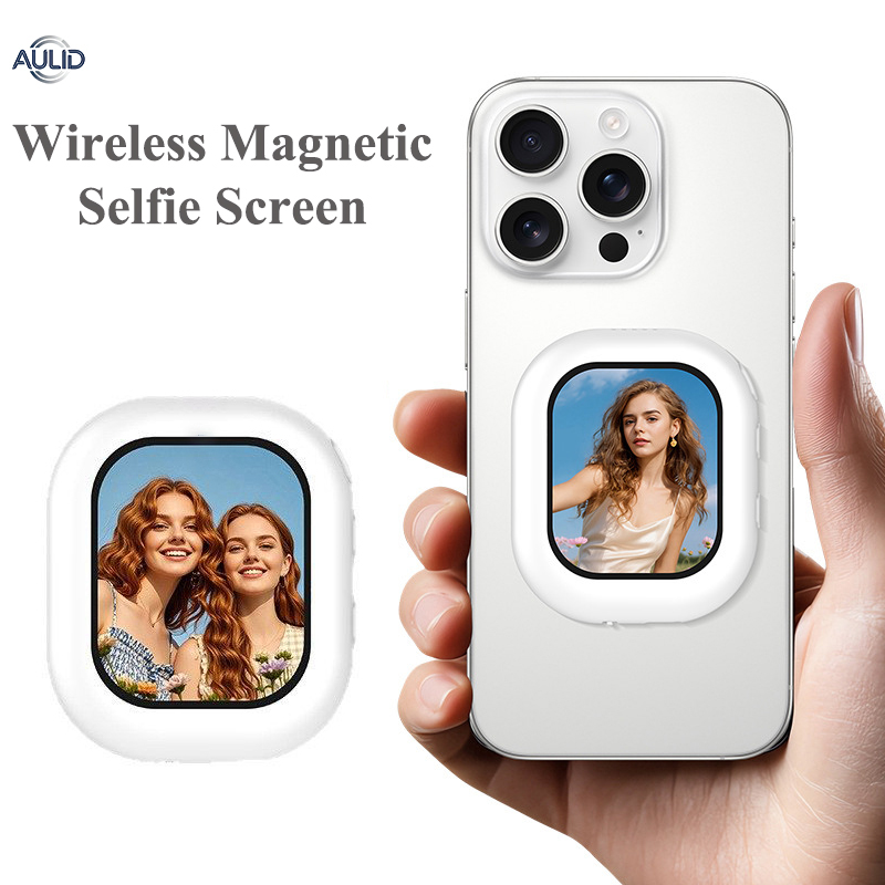 Phone Accessories For Photography - شاشة مراقبة سيلفي مغناطيسية لاسلكية صغيرة