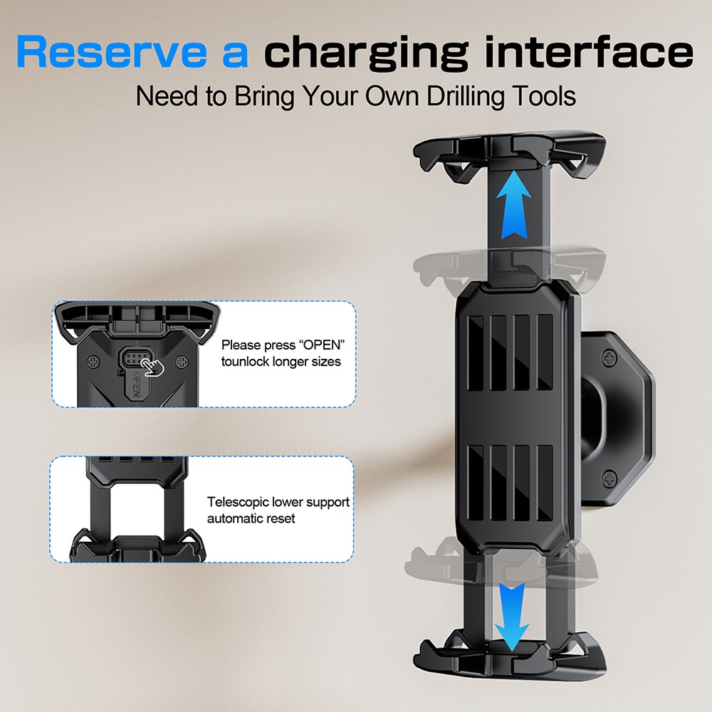 حامل هاتف للتثبيت على الحائط،  - مراجعة Phone Accessories Holder وسعره