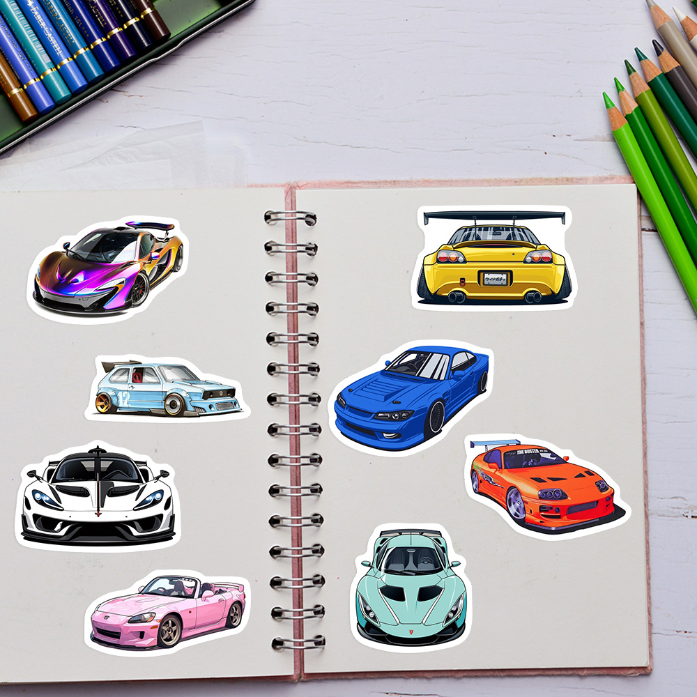 ملصقات سيارات رياضية JDM، ملصق - مراجعة Phone Accessories For Your Car وسعره