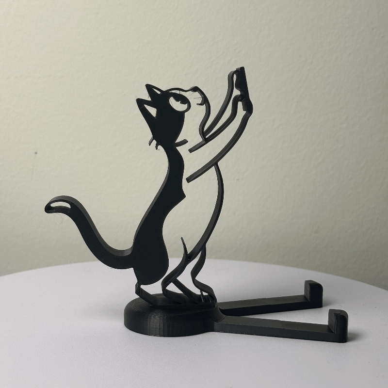 حامل هاتف على شكل قطة بتصميم خ - مراجعة Desk Phone Stand وسعره