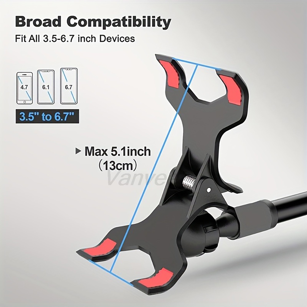 360 °   حامل هاتف محمول مرن قا - مراجعة Desk Phone Stand وسعره