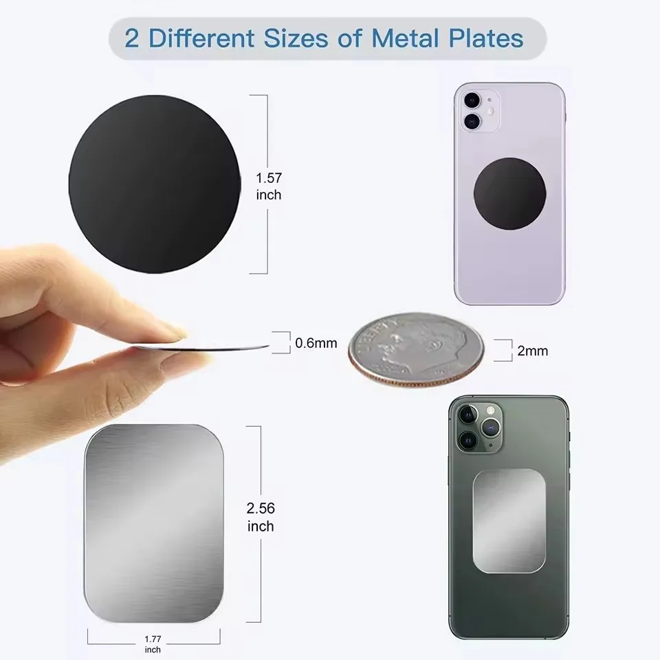 قرص معدني رفيع لاصق من الحديد  - مراجعة Phone Accessories Useful وسعره