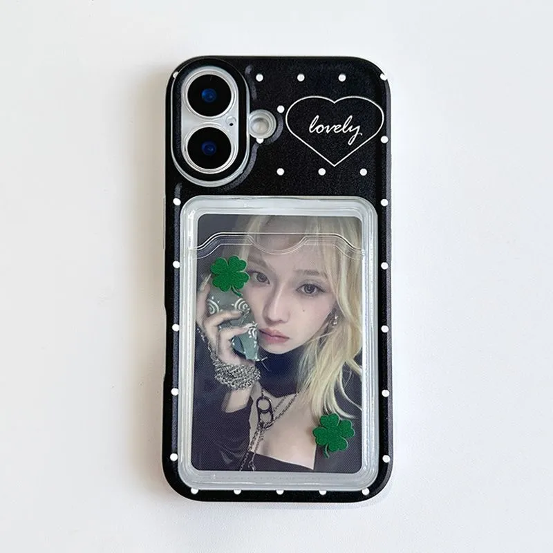 الكورية ins لطيف البولكا نقطة  - مراجعة Phone Accessories And Cases وسعره