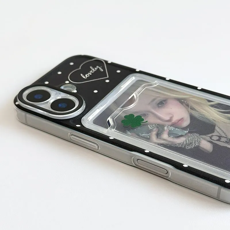 الكورية ins لطيف البولكا نقطة  - مراجعة Phone Accessories And Cases وسعره