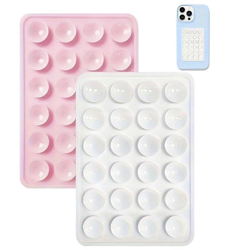 حامل هاتف سيليكون لاصق بقاعدة  - مراجعة Phone Accessory وسعره