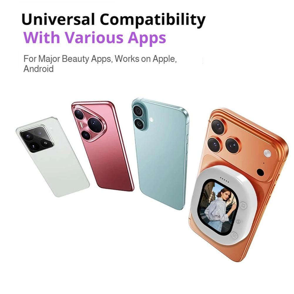 جهاز مرآة سيلفي للهاتف مع عرض  - مراجعة Phone Accessories App وسعره