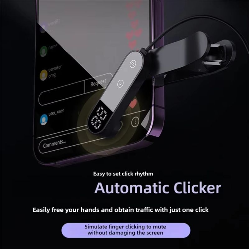 جهاز نقر تلقائي رقمي T3 بشاشة  - مراجعة Phone Accessories App وسعره