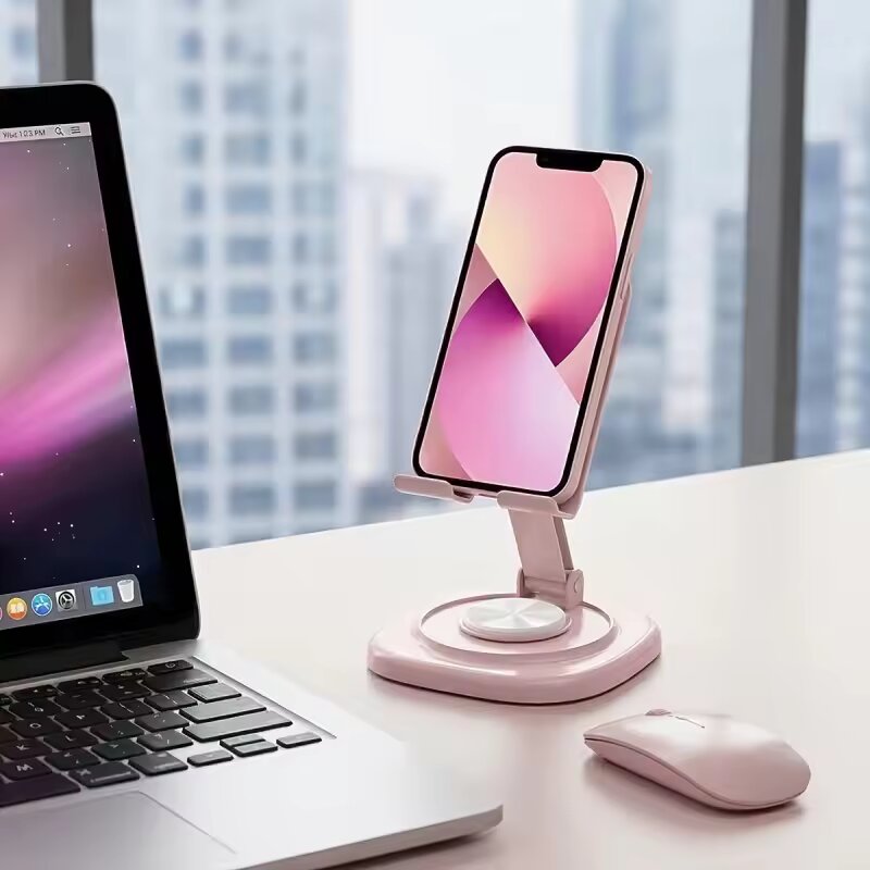 حامل هاتف مكتبي قابل للطي وقاب - مراجعة Desk Phone Stand وسعره