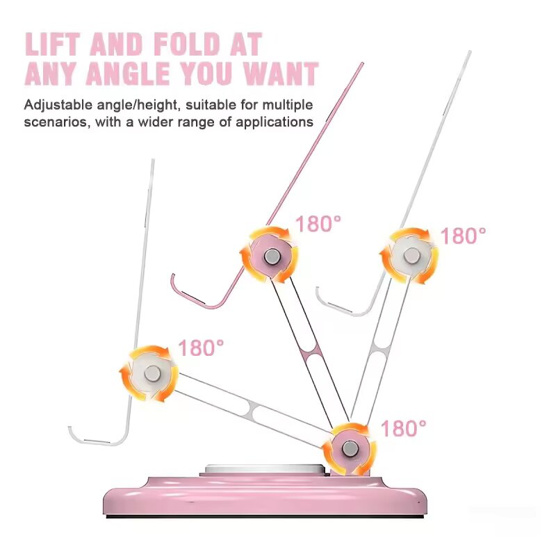 حامل هاتف مكتبي قابل للطي وقاب - مراجعة Desk Phone Stand وسعره