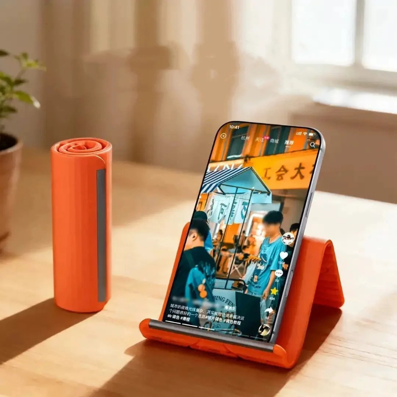 حامل هاتف محمول مرن من السيليك - مراجعة Desk Phone Stand وسعره