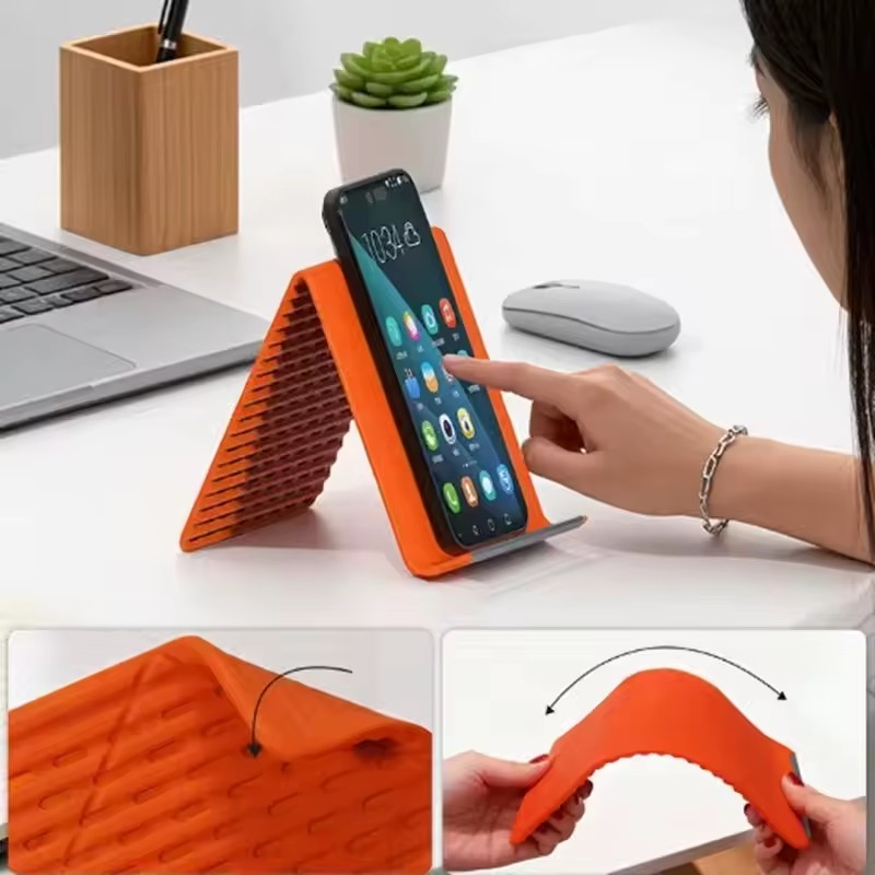 حامل هاتف محمول مرن من السيليك - مراجعة Desk Phone Stand وسعره
