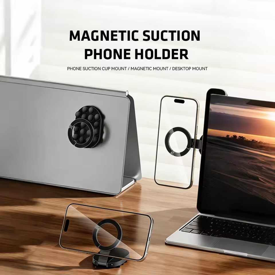 حامل هاتف مغناطيسي قابل للطي M - مراجعة Phone Accessories Holder وسعره