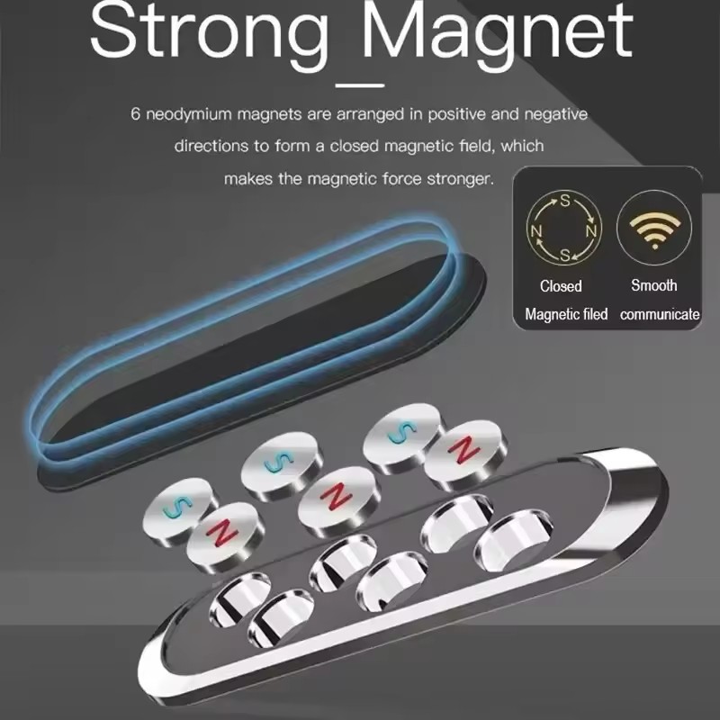 حامل هاتف مغناطيسي معدني للسيا - مراجعة Phone Accessories Holder وسعره