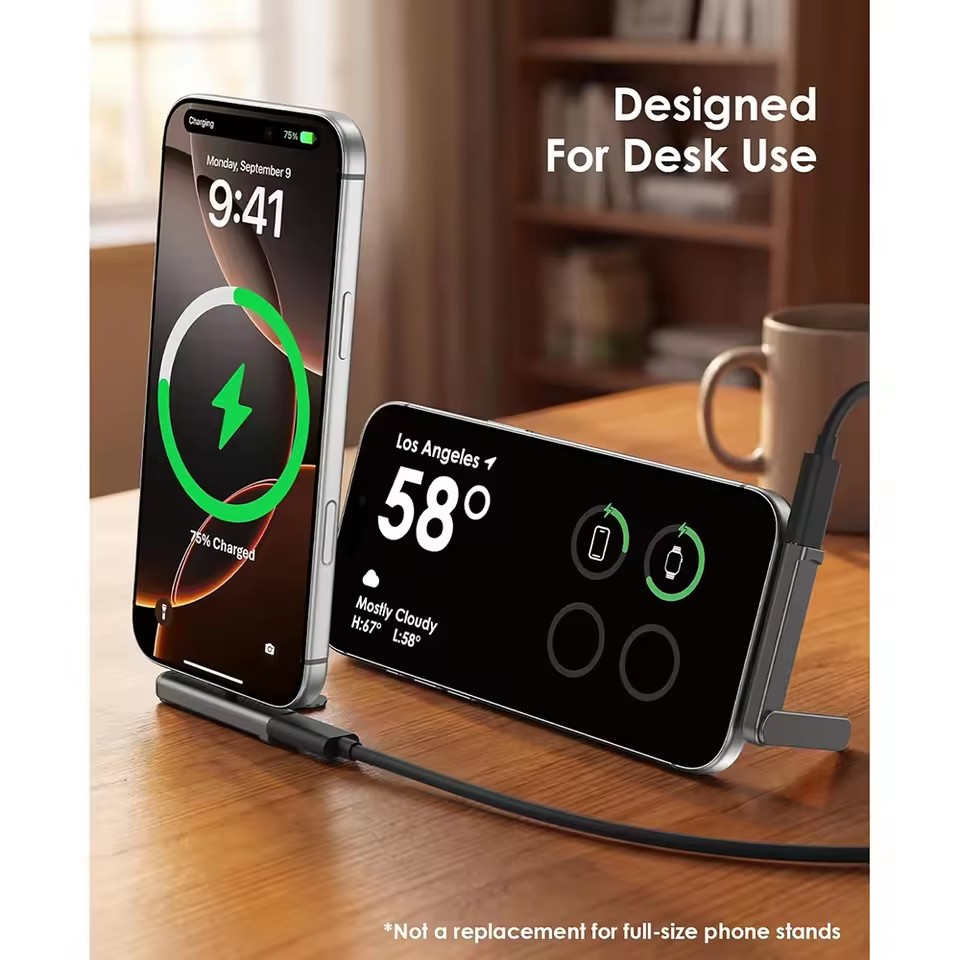 محول صوت محمول من USB C إلى 3. - مراجعة Desk Phone Stand وسعره