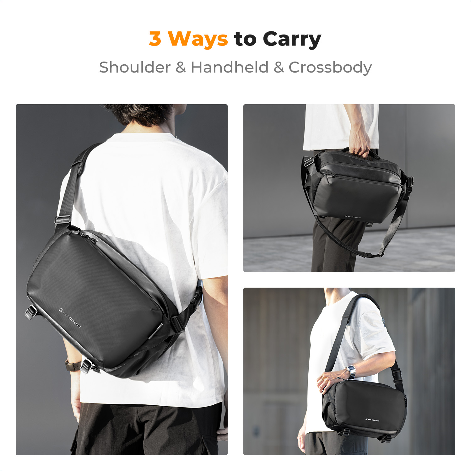حقيبة كاميرا K&F CONCEPT 12L/1 - مراجعة Phone Accessories For Photography وسعره