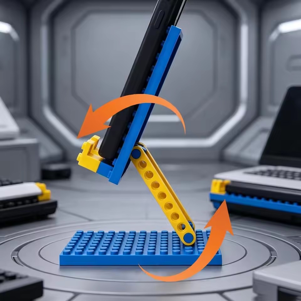 حامل هاتف مرن قابل للطي، حامل  - مراجعة Desk Phone Stand وسعره