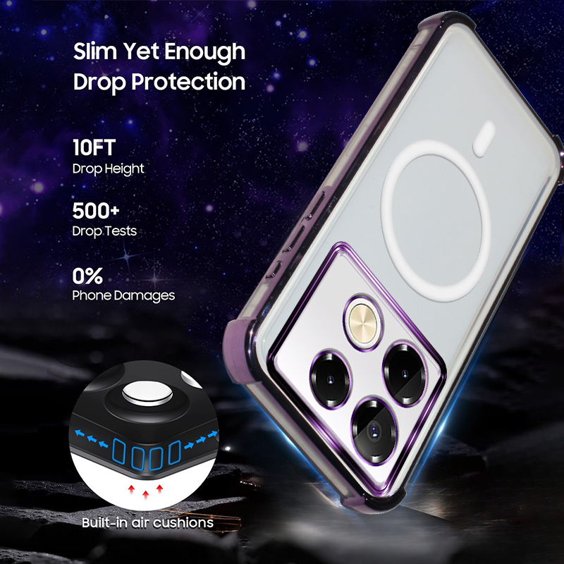 غطاء هاتف أنيق مع حماية الوساد - مراجعة Phone Accessories And Cases وسعره