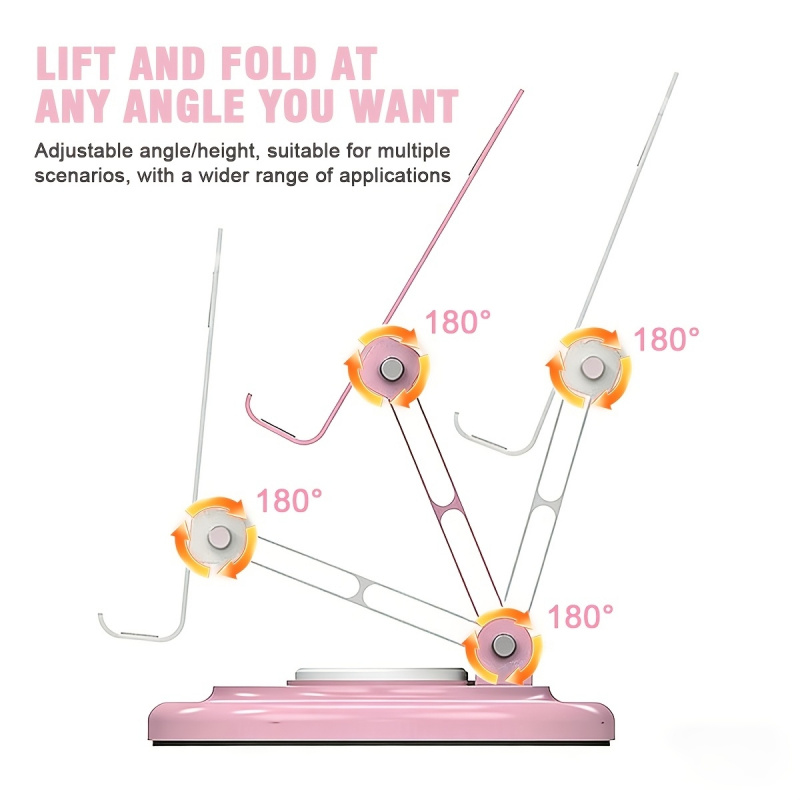 حامل هاتف معدني دوار للمكتب عل - مراجعة Desk Phone Stand وسعره
