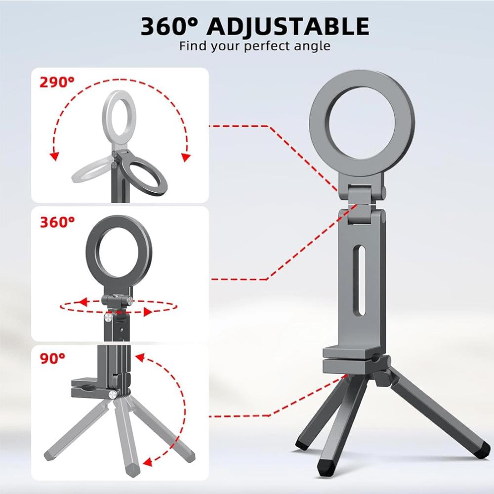 حامل هاتف مغناطيسي قابل للطي ب - مراجعة Phone Accessories For Photography وسعره