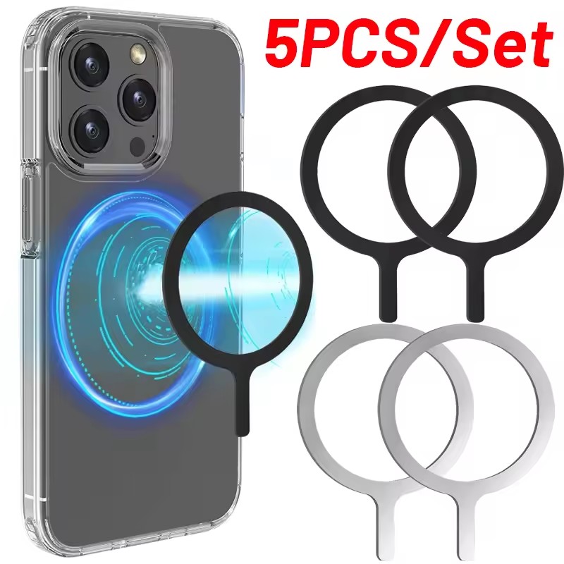 5-1 قطعة حلقة لاصقة لشحن ماج س - مراجعة Phone Accessories Holder وسعره