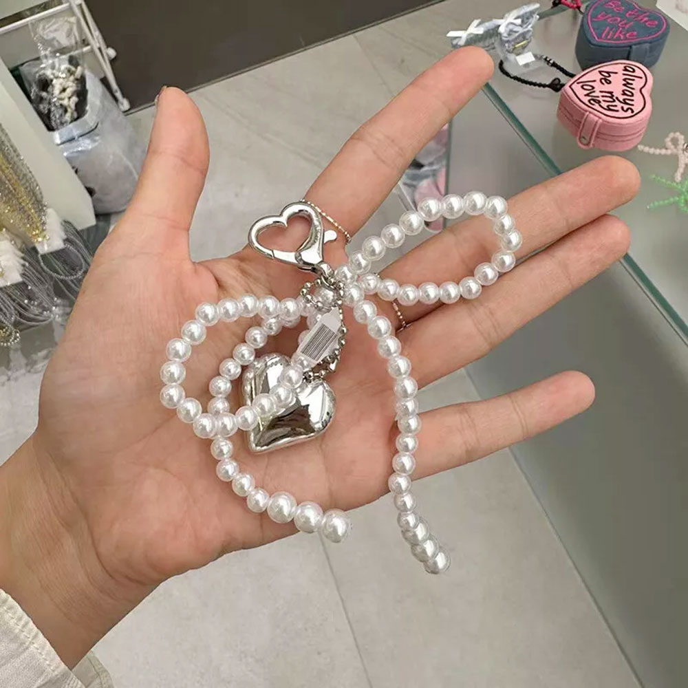 الكورية لطيف القوس اللؤلؤ سلسل - مراجعة Phone Accessories For Photography وسعره