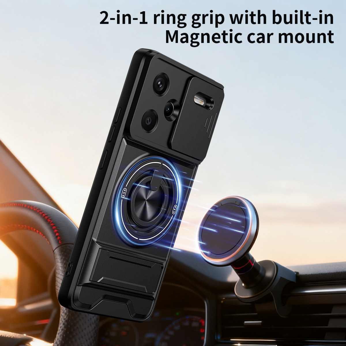 حافظة لهاتف شاومي ريدمي نوت 14 - مراجعة Phone Accessories Japan وسعره