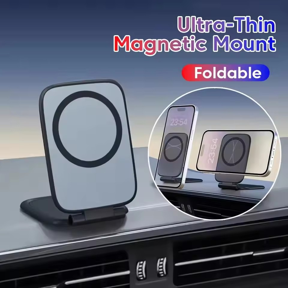 حامل هاتف مغناطيسي فائق النحاف - مراجعة Phone Accessories For Your Car وسعره